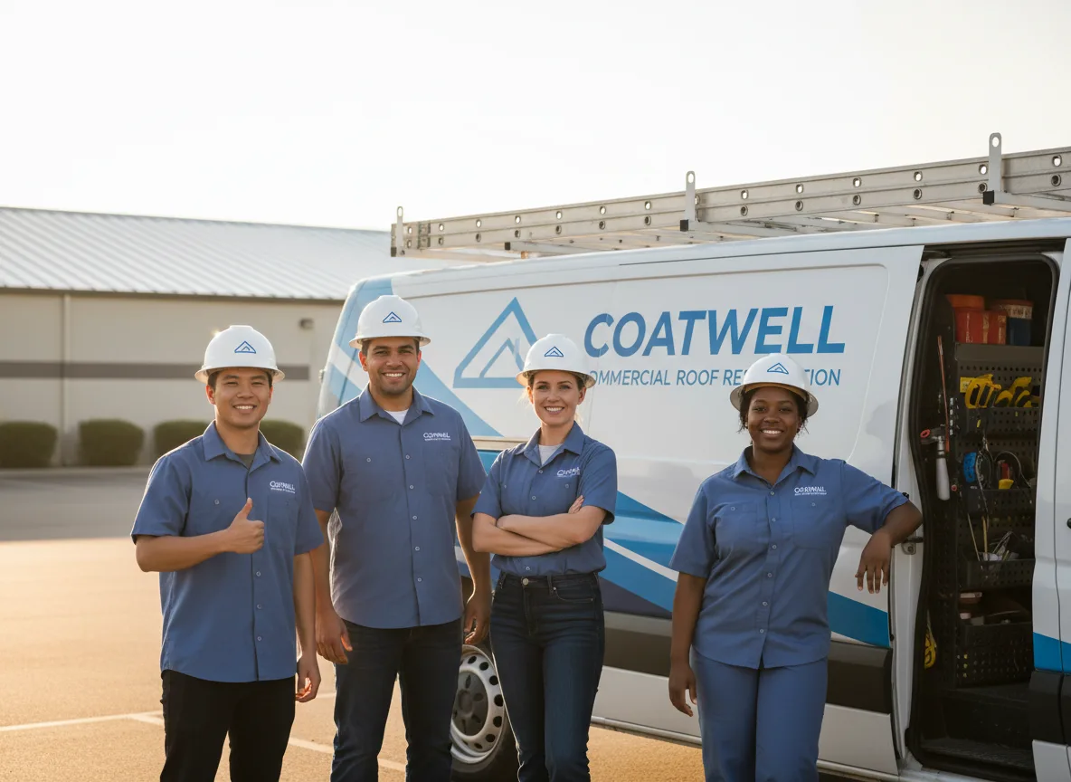 Commercial roof coating company in Medusa, NY